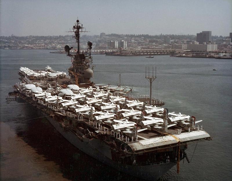 Tico Departing NAS North Island  May 17, 1972 c